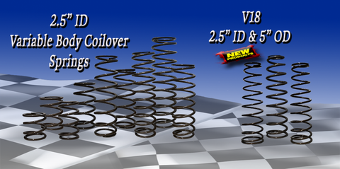 Landrum 12" length 2.5" ID Springs