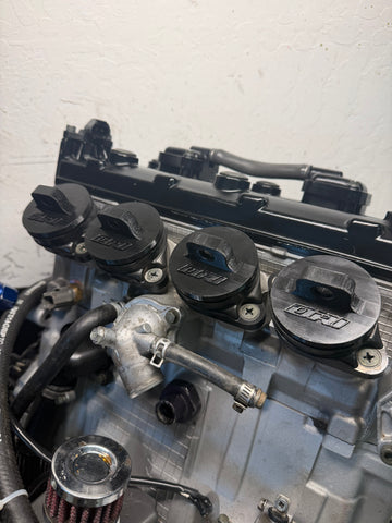 GSXR 1000 Intake and Exhaust Plugs